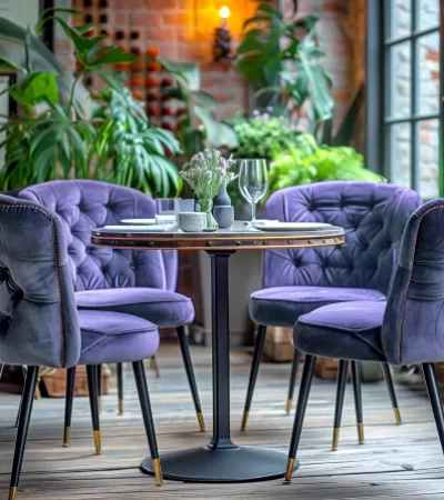 Tapizado de locales comerciales, restaurantes, bares